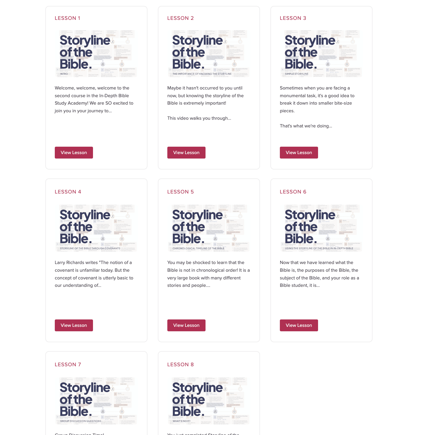 Storyline of the Bible | In-Depth Bible Study Academy Digital Course #2 - Image 2